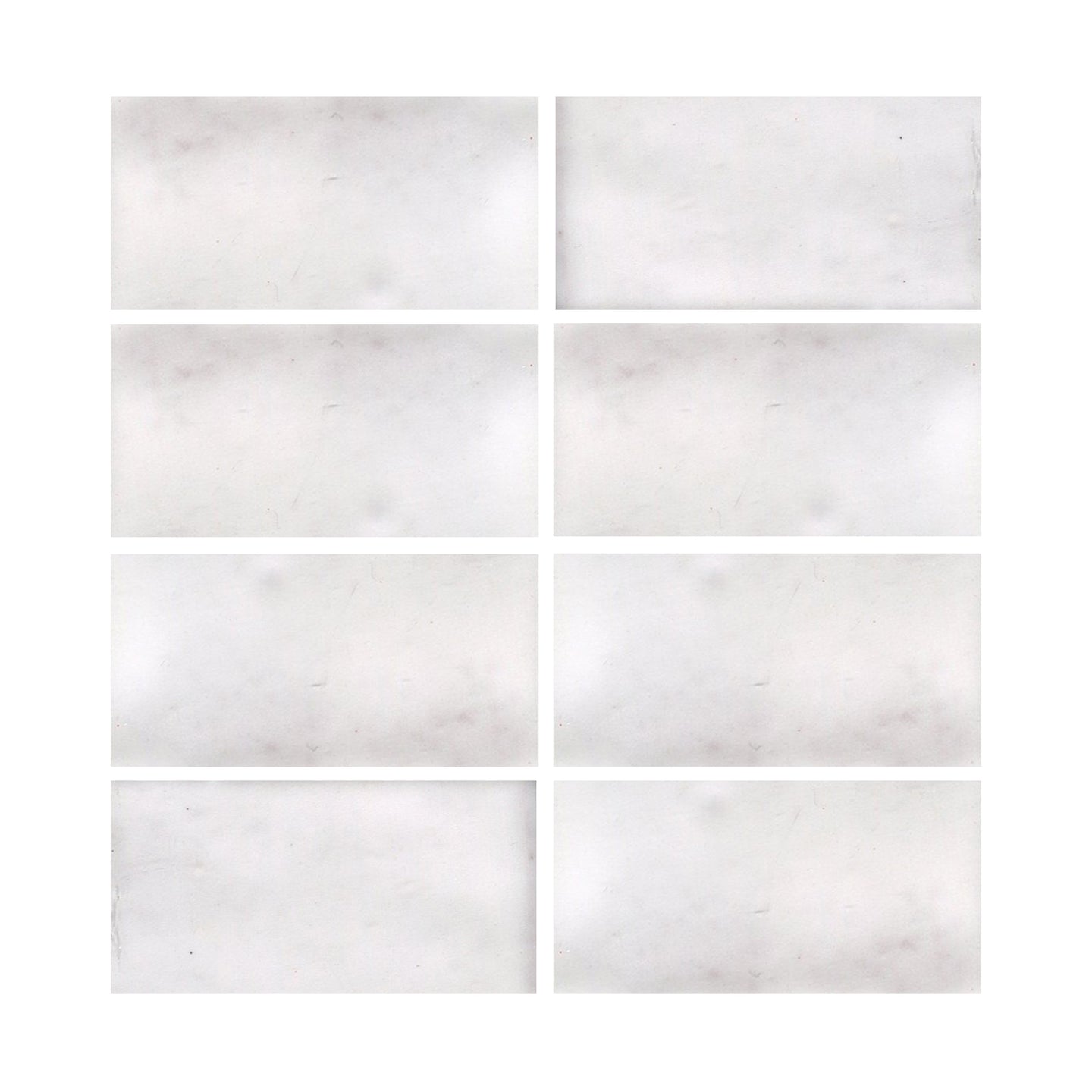 Marshmallow White Glaze 3x6